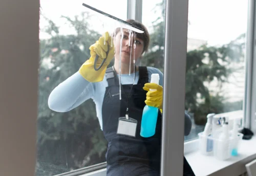 Nettoyage de vitres intérieures et extérieures à Clans